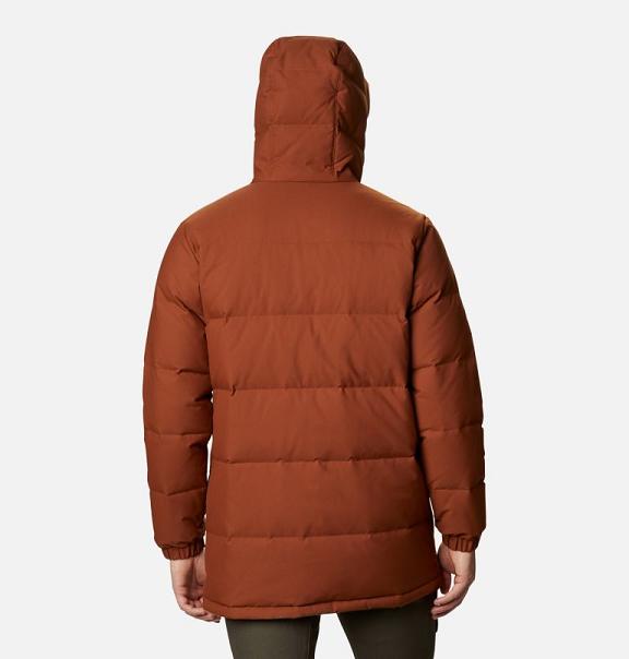 Columbia Rockfall Parkas Red For Men's NZ14768 New Zealand